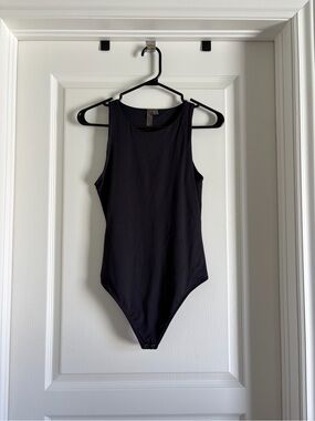 RD Style “Second Skin” Black One-Piece Bodysuit